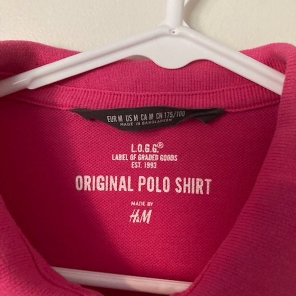 Pink Polo Top W med good - Picture 4 of 4